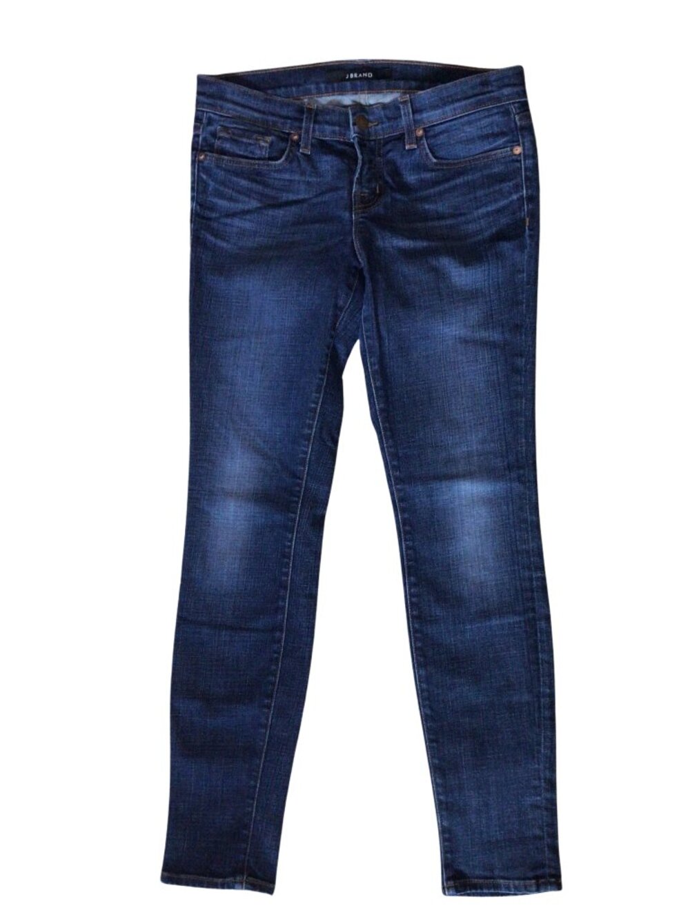 J Brand Jeans Women’s 26 Blue Skinny Leg League Wash Denim Stretch